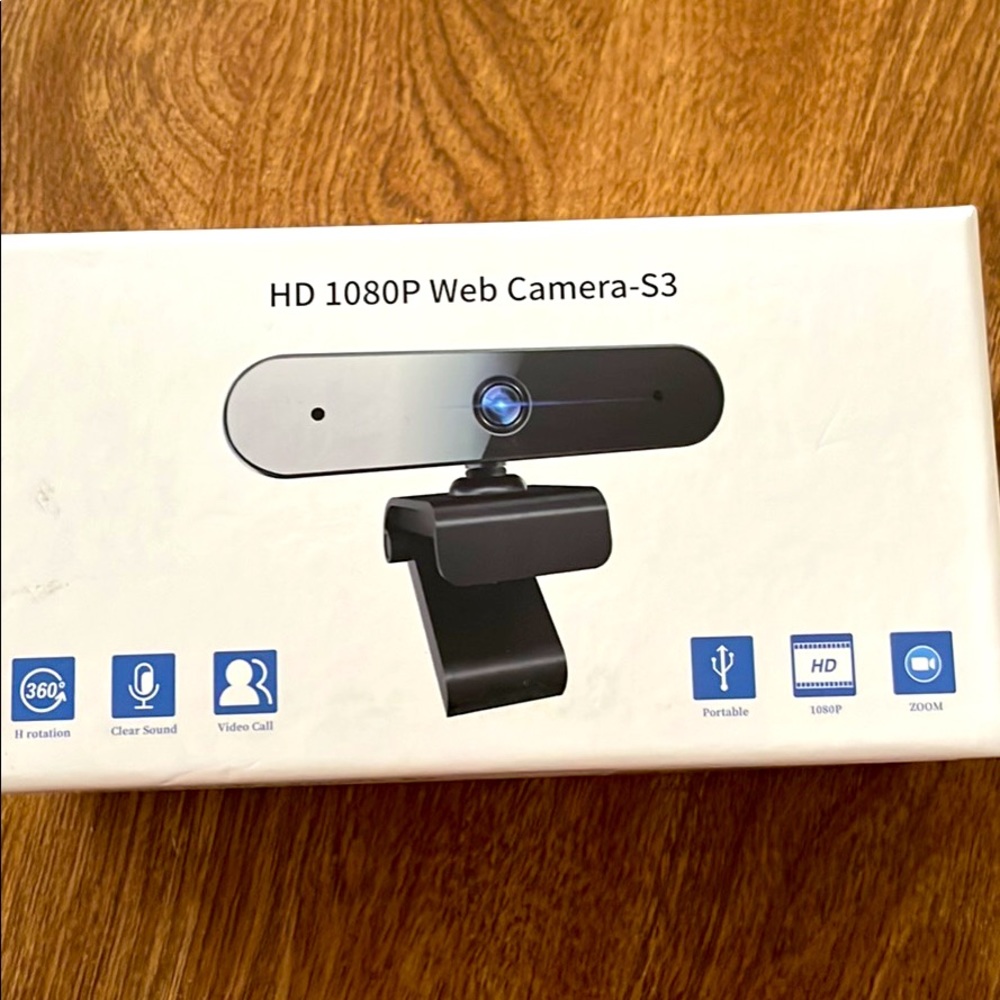 HD 1080P Webcam with Microphone bb HD